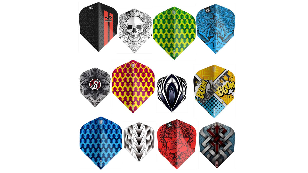 Dart Flights Huge Range Of Designs & Colours Darts Direct