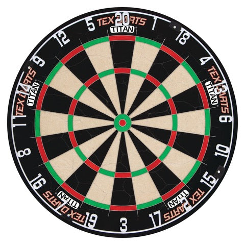 TEX - APOLLO Dartboard LIGHTING + Titan DARTBOARD + BLACK SURROUND Deal