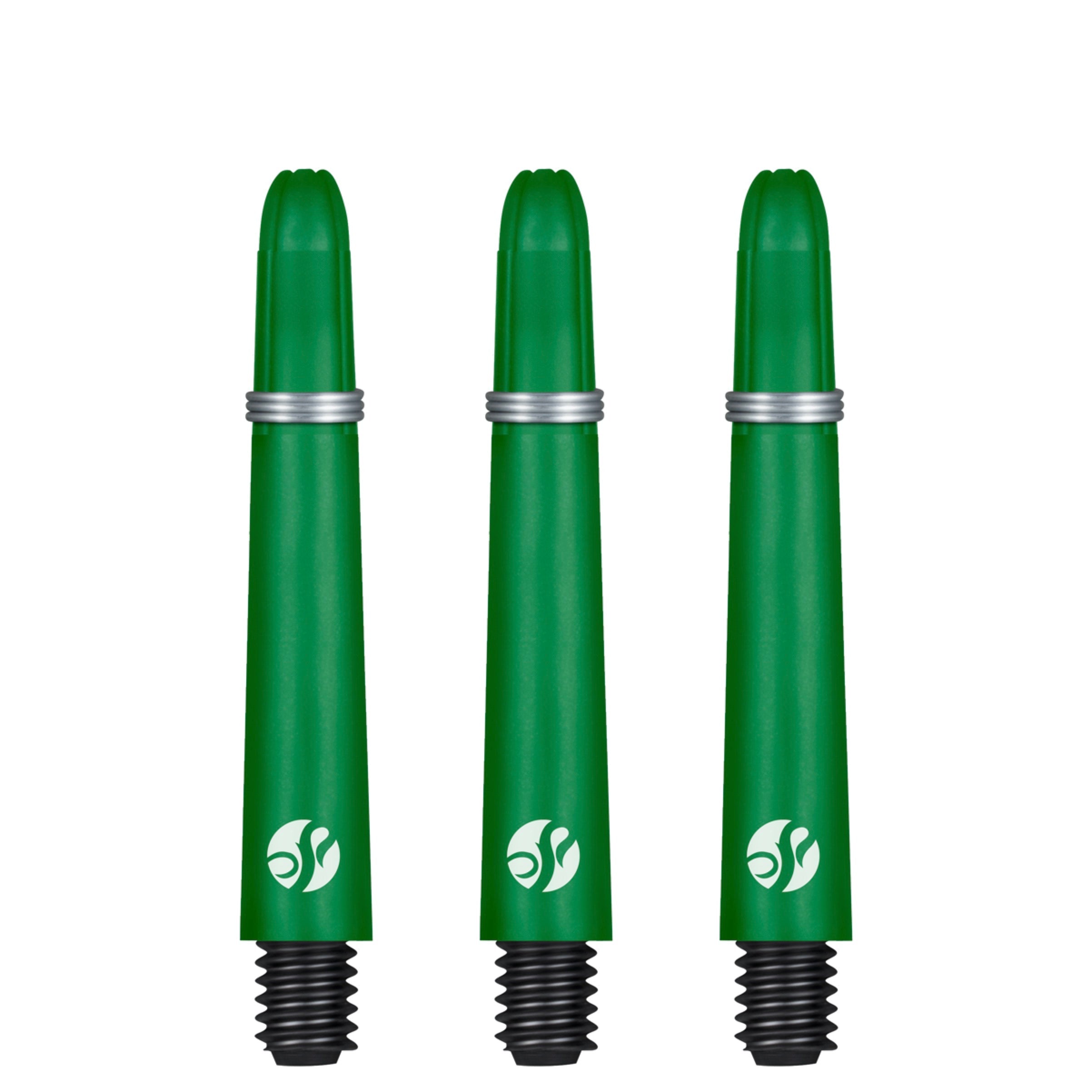 SHOT - Koi CARBON Dart Shafts - Green