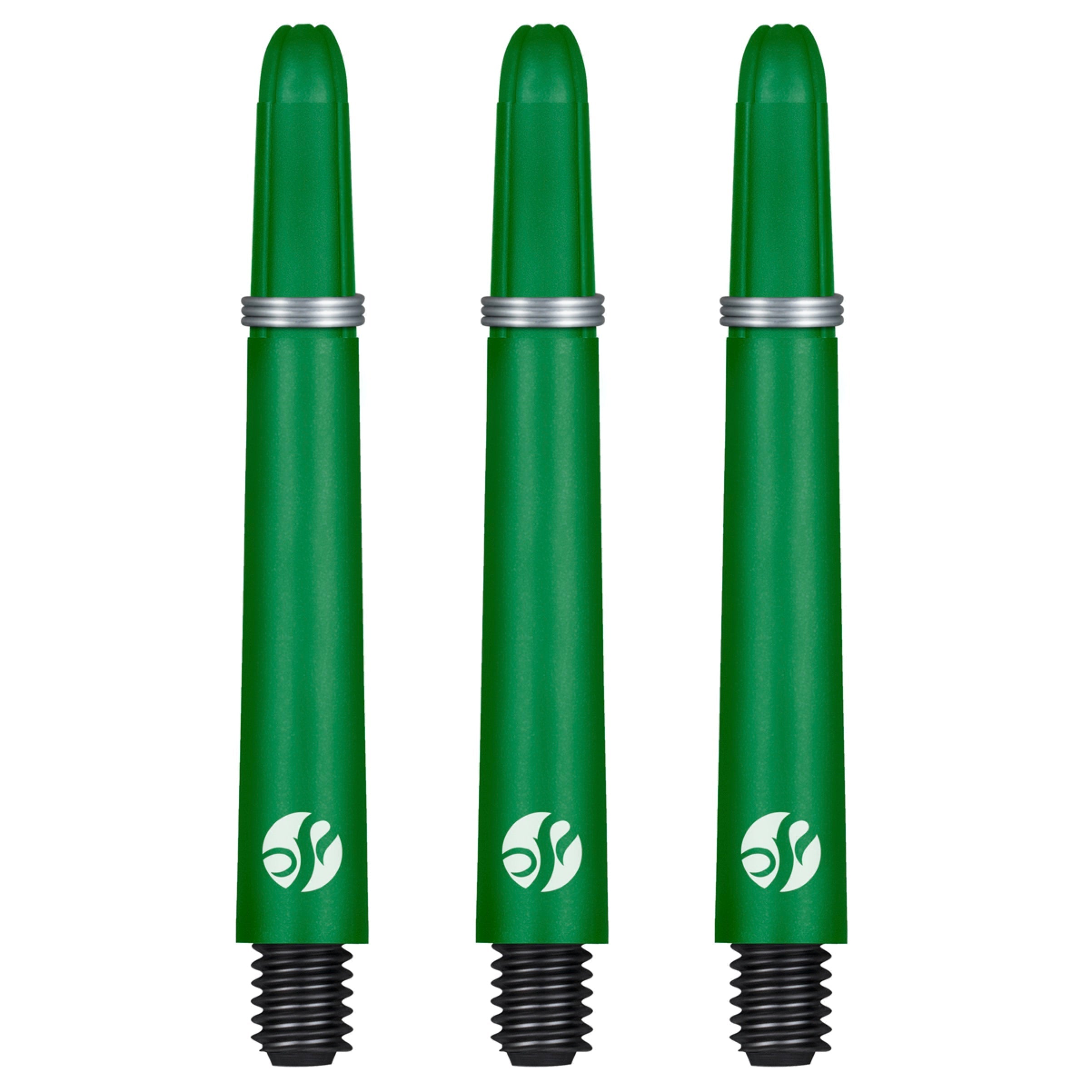 SHOT - Koi CARBON Dart Shafts - Green