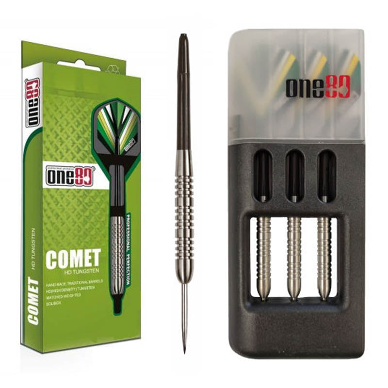 ONE80 Comet Darts Set - STEEL TIP - 80% Tungsten