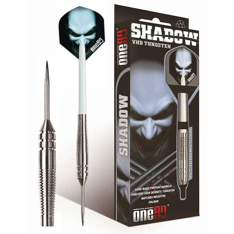 ONE80 Shadow Darts Set - STEEL TIP - 90% Tungsten