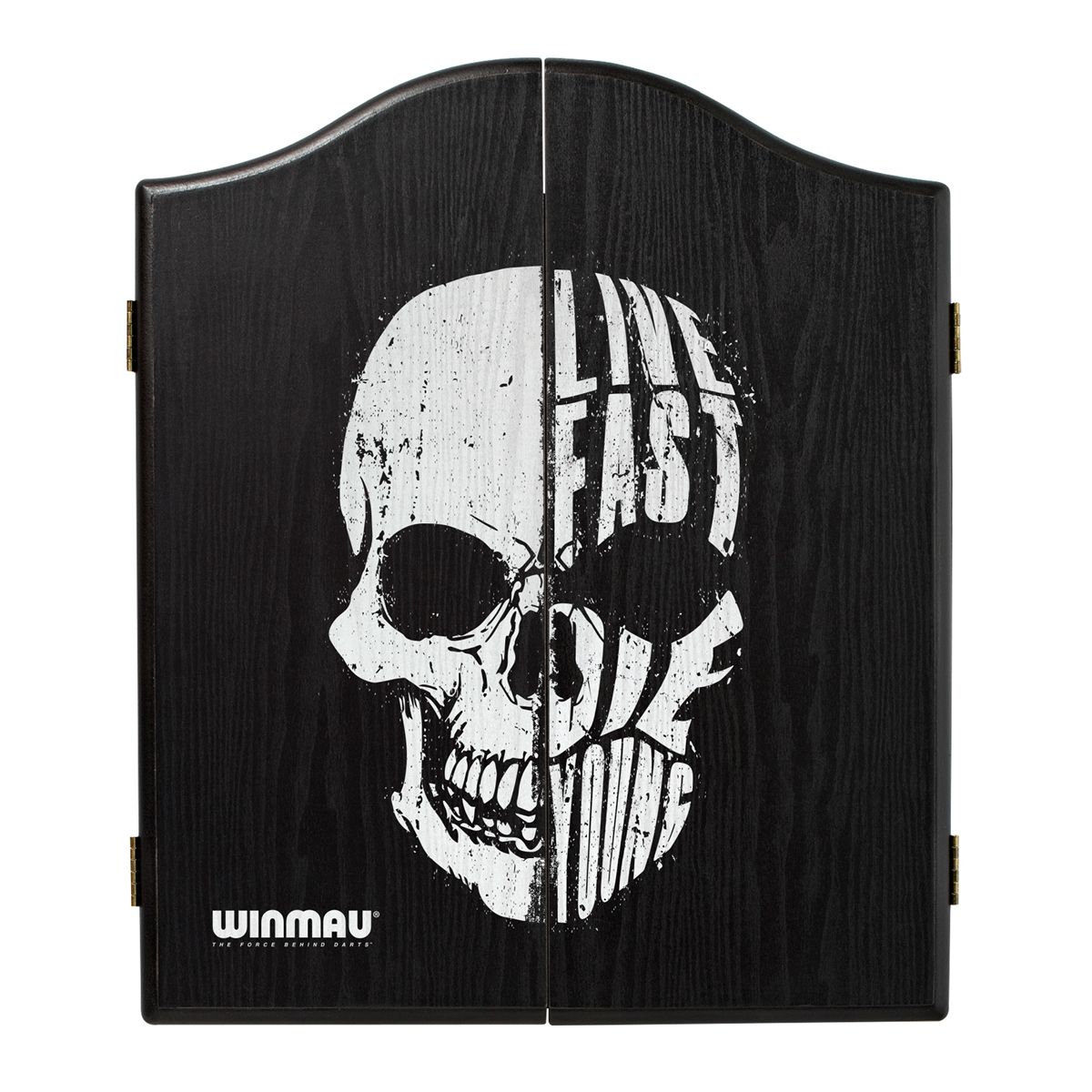 WINMAU - Skull Design Deluxe Dartboard Cabinet