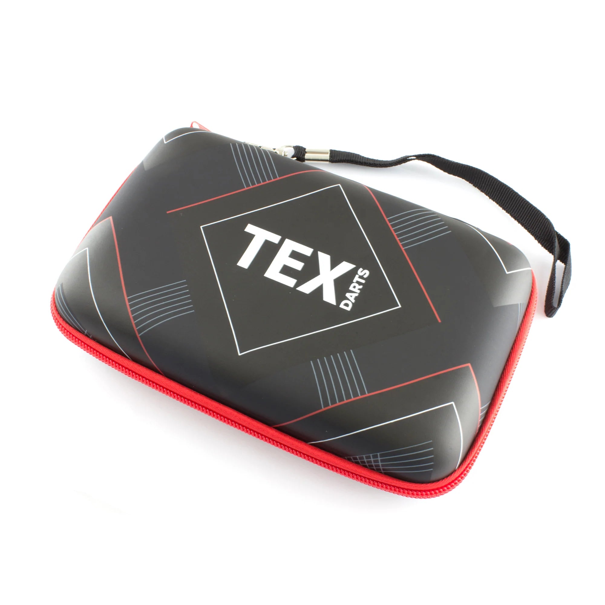 TEX - Pro Dart Case - Holds 6 Darts and Accessories - RED