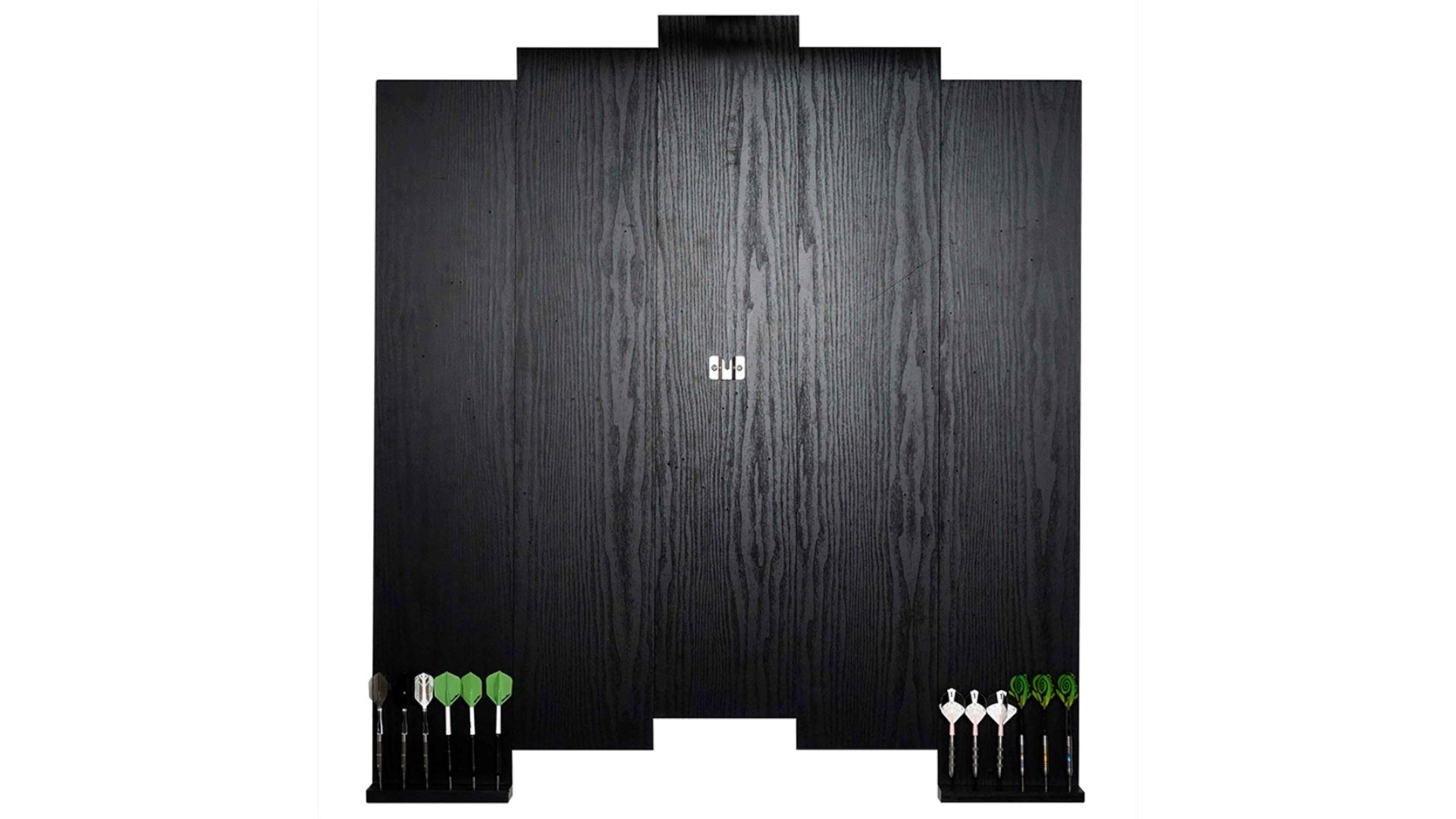 Premium Knock-Down Backboard Dartboard Set
