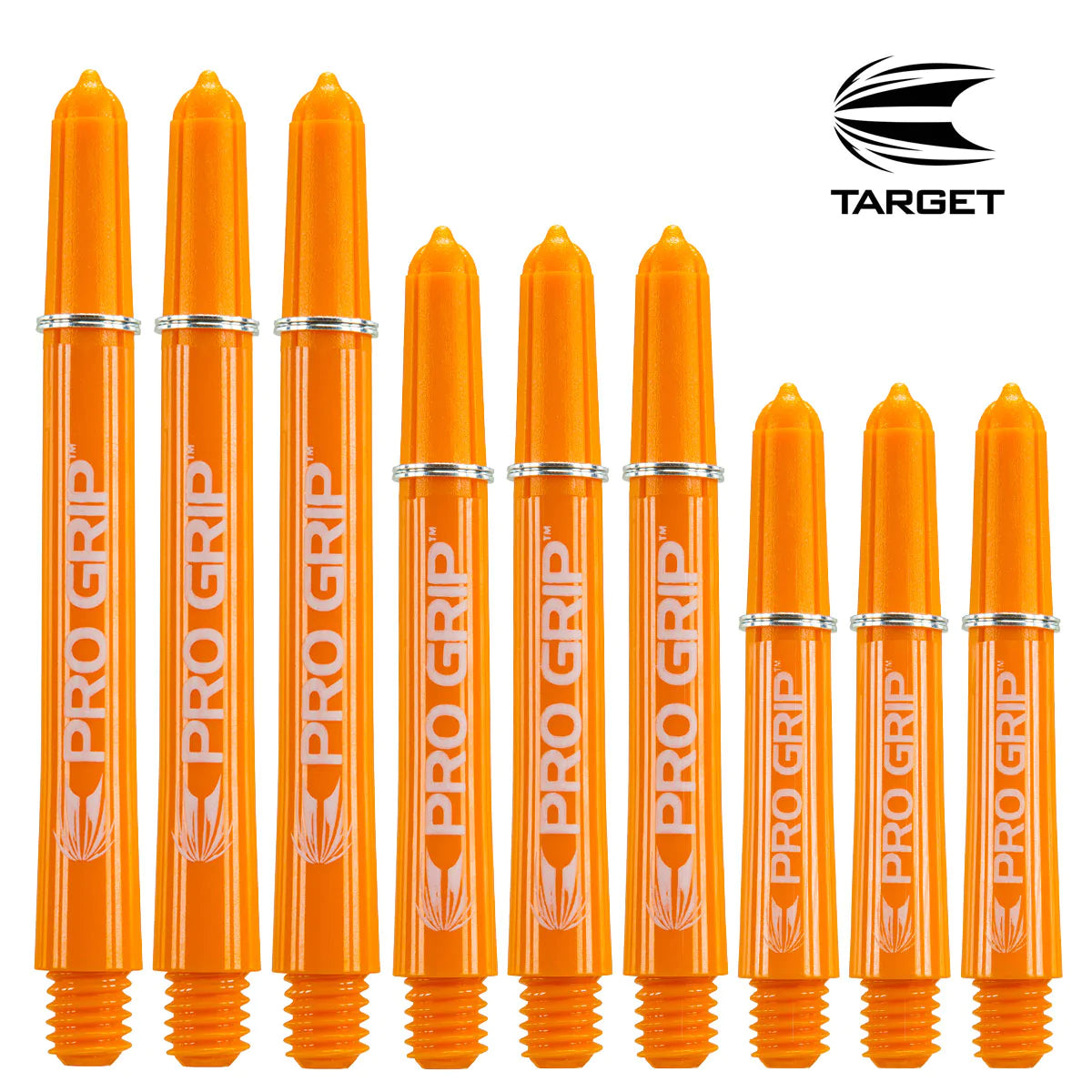 Target Pro Grip Ring Lock Shafts - Orange