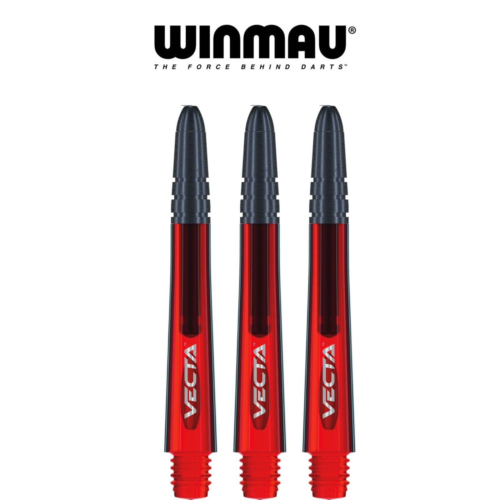 WINMAU - Vecta Composite Dart Shafts - Medium Red
