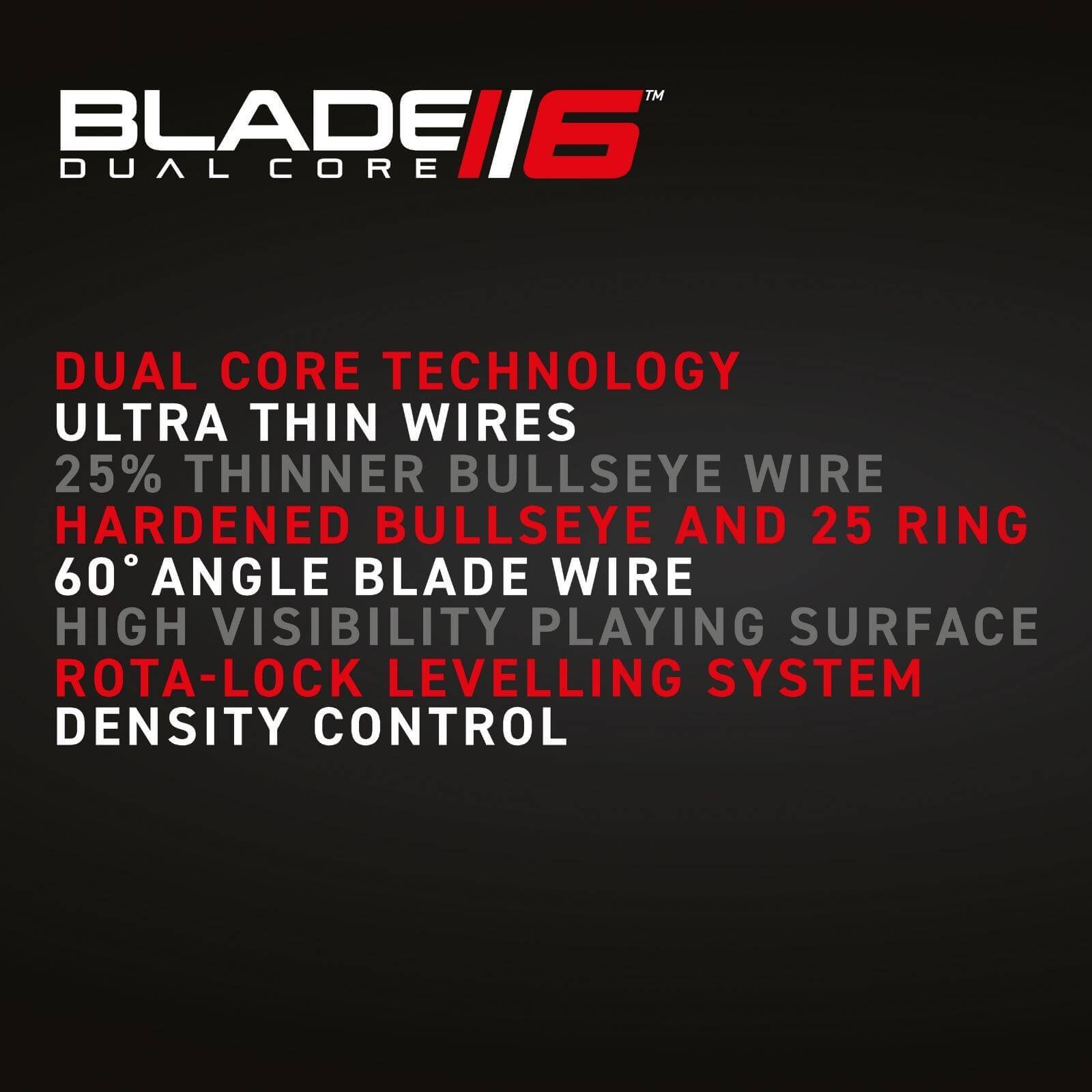 WINMAU Blade 6 DUAL CORE Premium Quality Dartboard