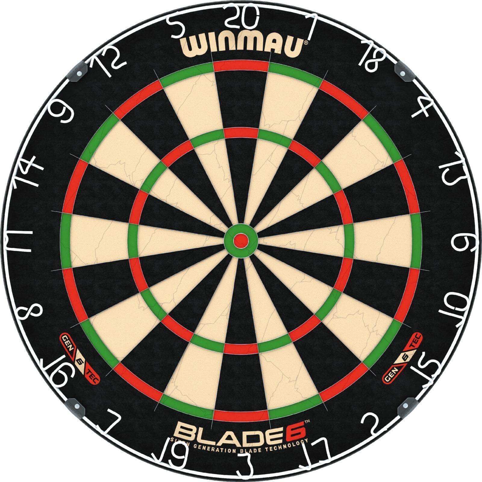 WINMAU Blade 6 Championship Quality Dartboard - Darts Direct