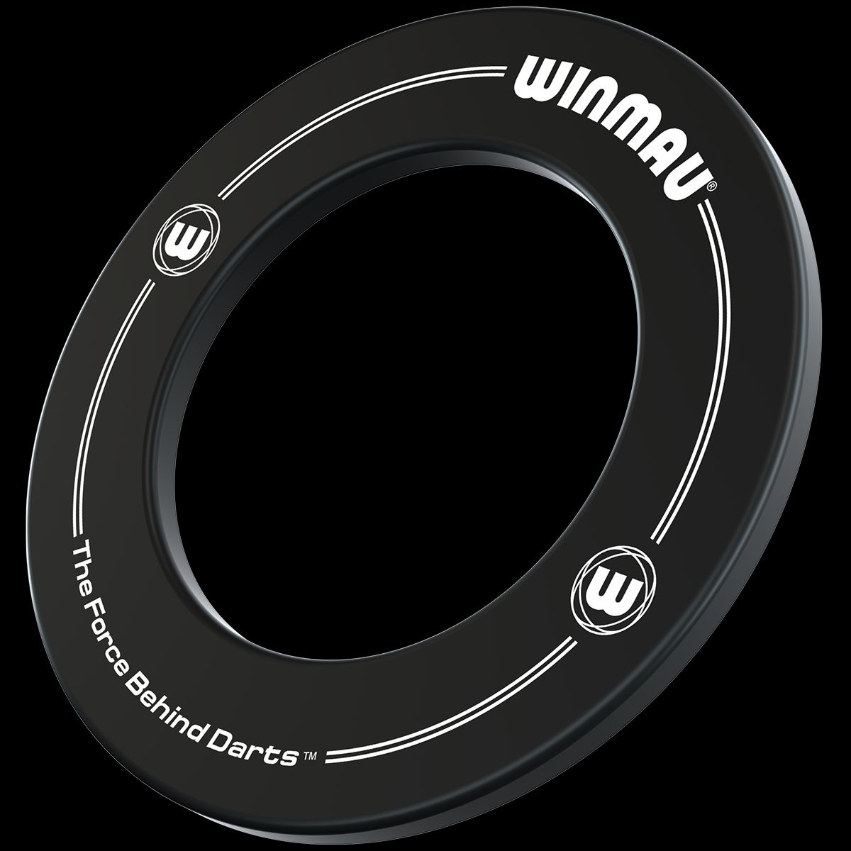 WINMAU - Printed Black Dartboard Surround