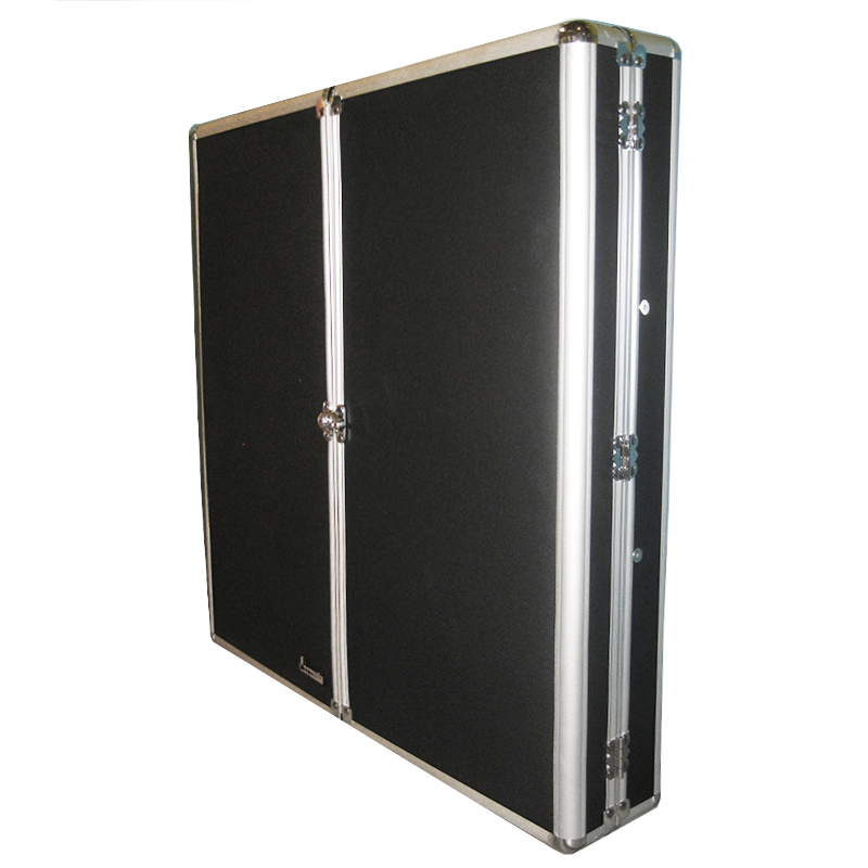 Formula Aluminium Dartboard Cabinet with Whiteboards