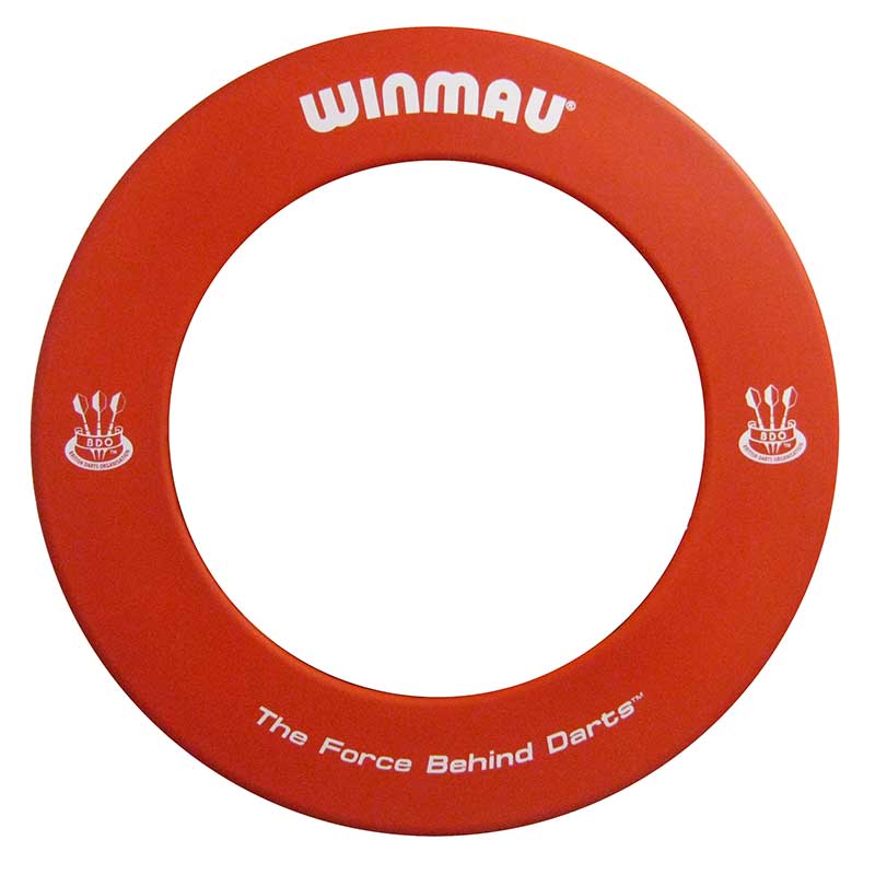 WINMAU Dartboard Surround BDO Approved Red